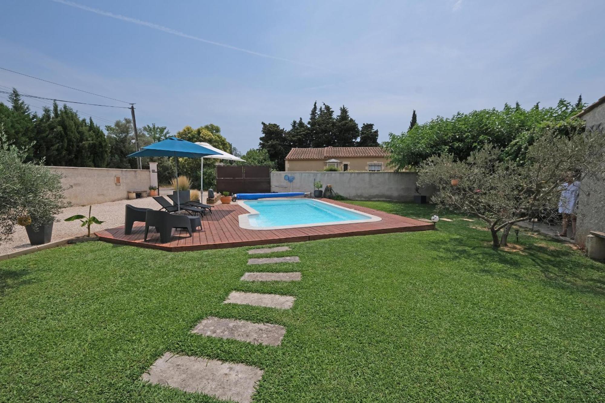 Вілла Very Pleasant House With Swimming Pool In Mouries, Near Les Baux De Provence In The Alpilles - 6 People Екстер'єр фото