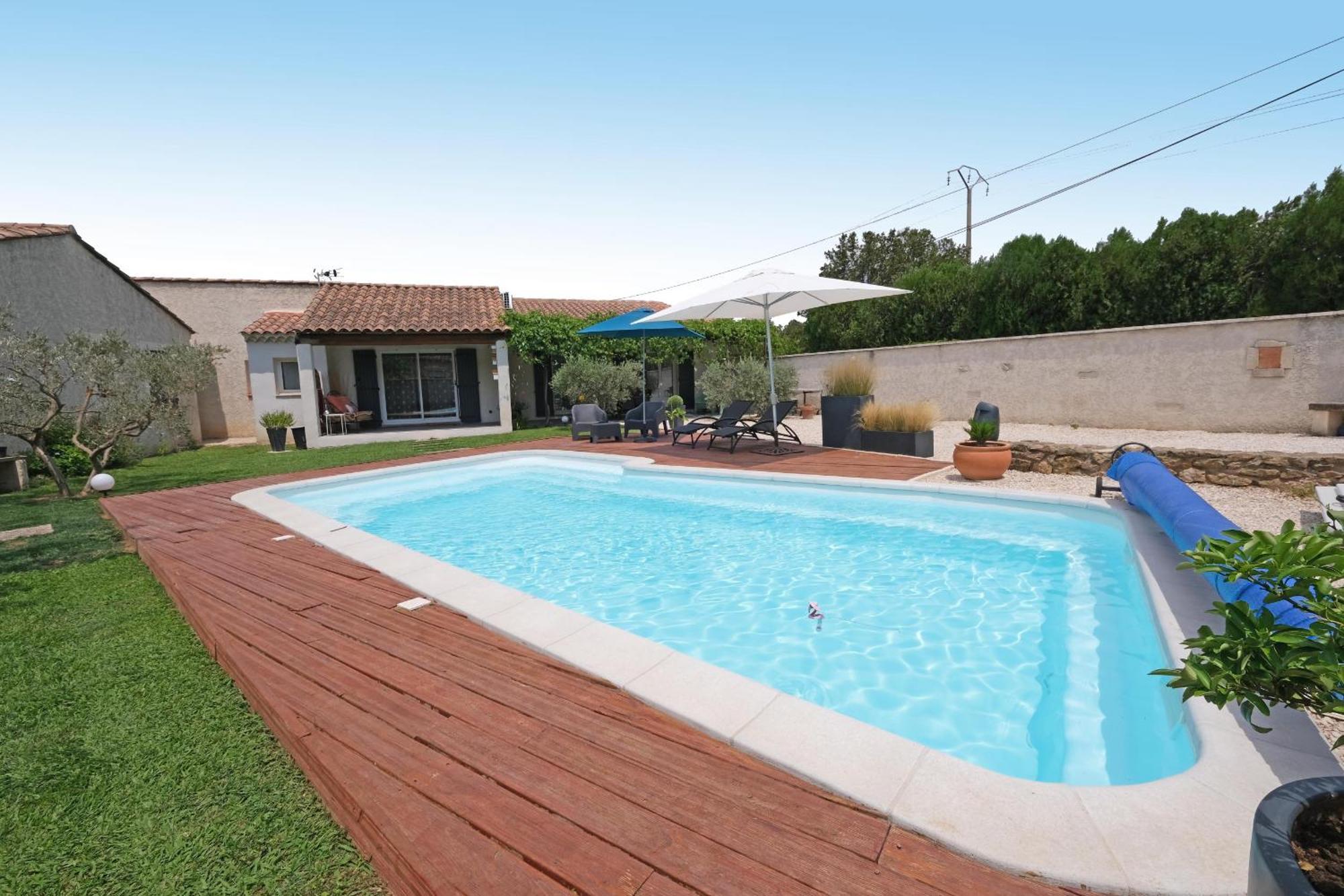 Вілла Very Pleasant House With Swimming Pool In Mouries, Near Les Baux De Provence In The Alpilles - 6 People Екстер'єр фото